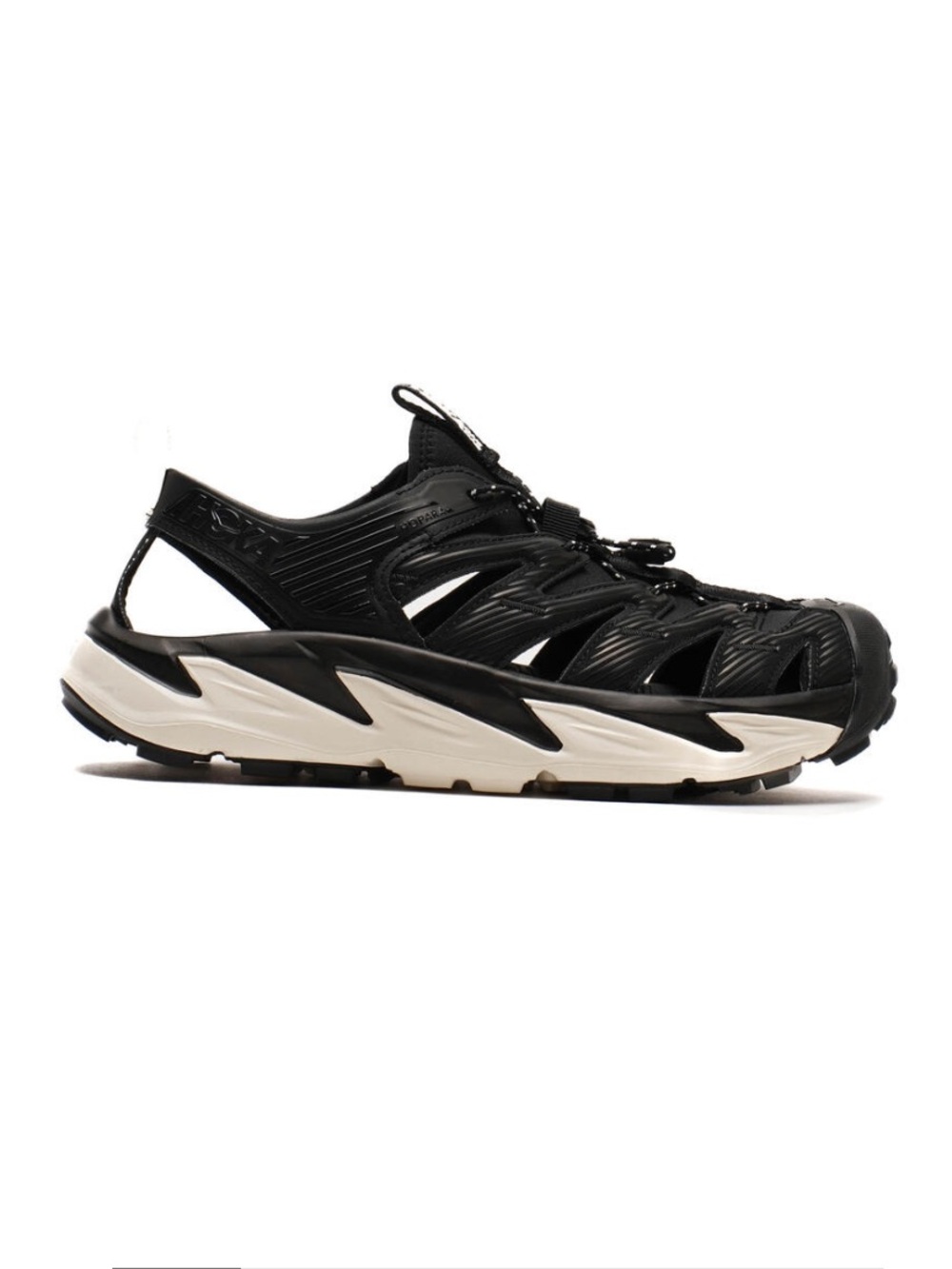 HOKA one one u-hopara black sneakers